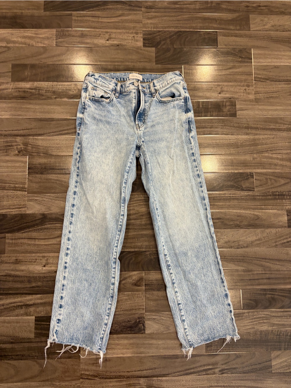 Pacific Sunwear Light Wash Straight Leg Jeans